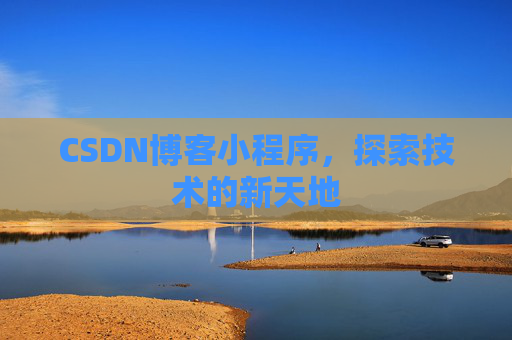 CSDN博客小程序，探索技术的新天地